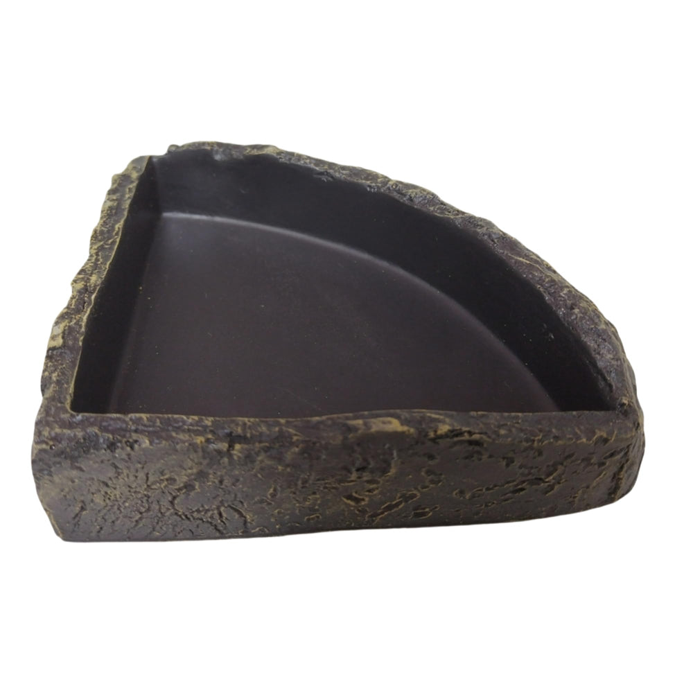 Generic Reptile Tray Design Texture highlights a natural stone look for enrichment.