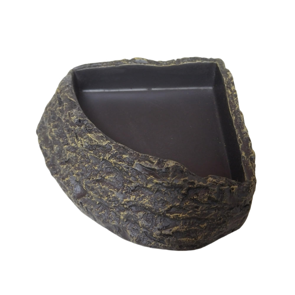 Generic Reptile Tray Multi-Use supports both water and food in one dish.