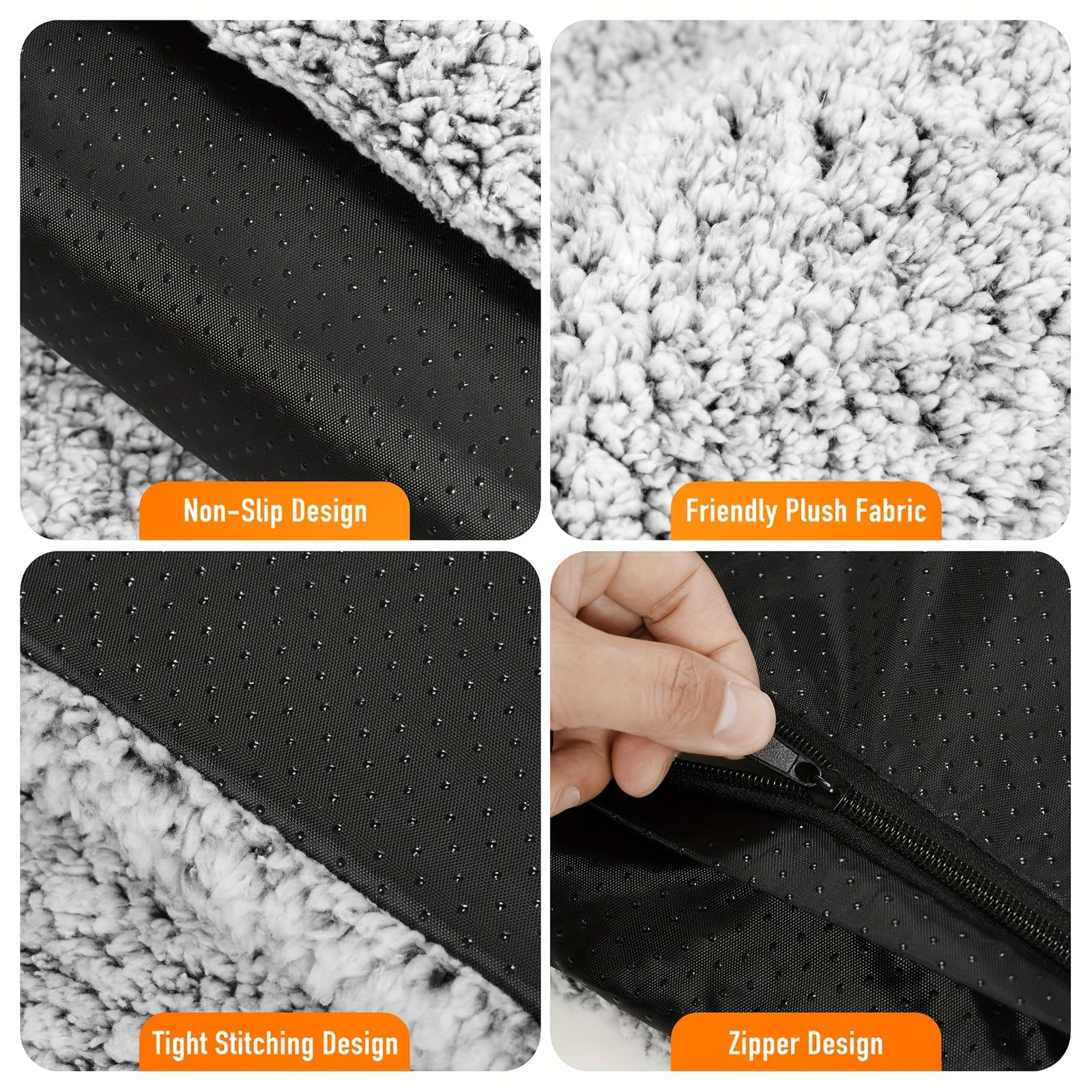 Generic self-heating pet mat on floor setup boosts cozy lounging.