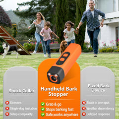 Generic Ultrasonic Bark Deterrent Device wrist strap for hands-free training on the go