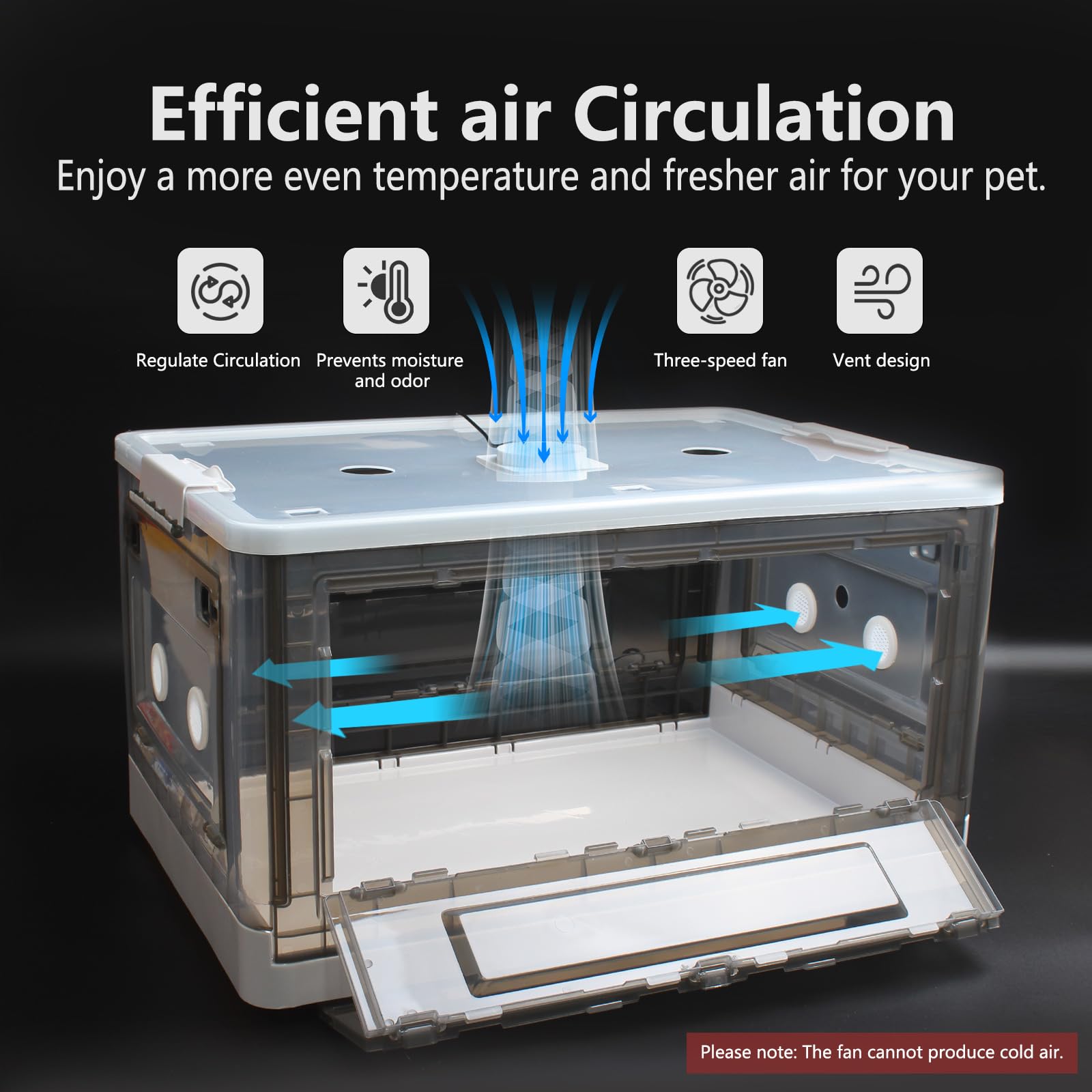 Geniprem Puppy Incubator heating pad provides constant warmth for tiny pets