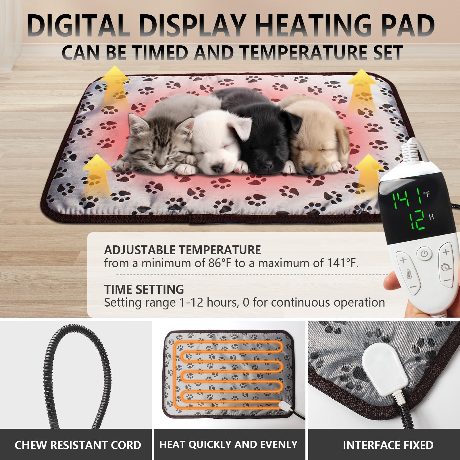 Geniprem Puppy Incubator ventilation holes prevent stuffiness and overheating