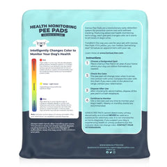 Genius Litter absorption technology pad dries faster for a comfortable surface.