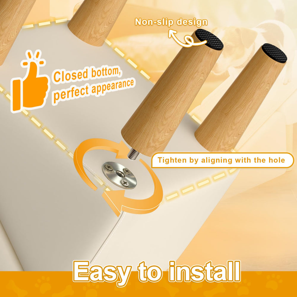 GenxQian dog ramp simple tool-free assembly for fast setup.