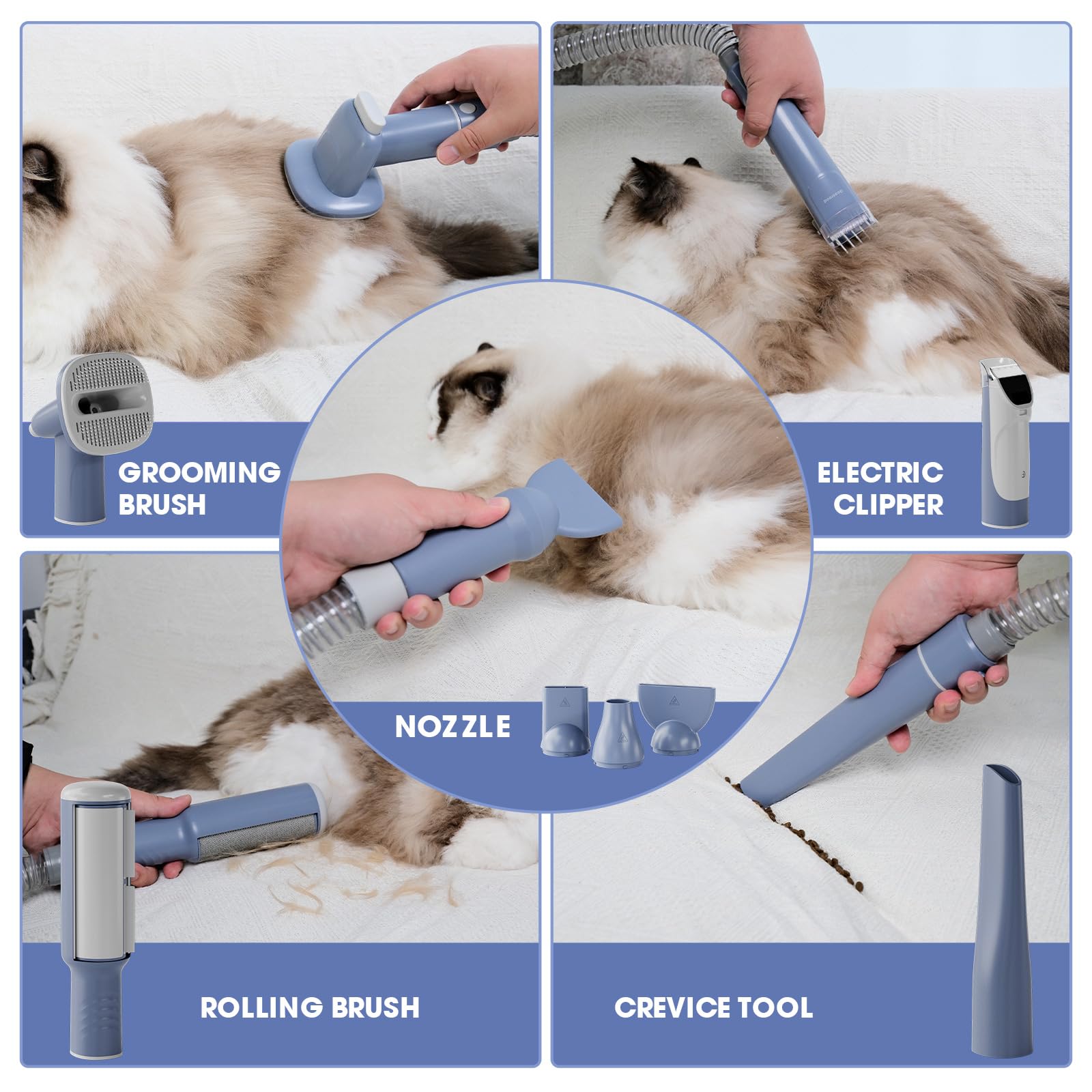 Geoorood at-home grooming setup makes pet care more convenient and organized.