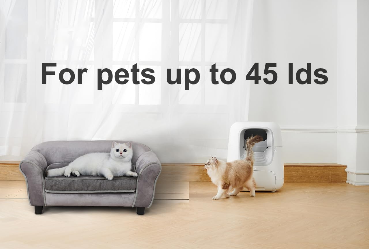 Getifun pet-sofa-bed-with-washable-cushion features an easy-clean cushion.