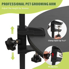 getlstub grooming arm carabiners ensure strap stays secure during use