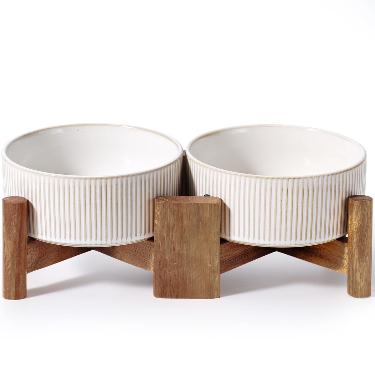 Getstar ceramic dog bowls with 30oz capacity for steady meals and easy refills.