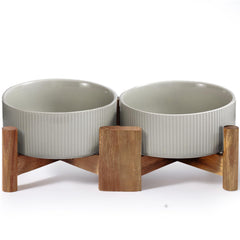 Getstar ceramic dog bowls 30oz offer durable, easy-to-clean dining for pets.