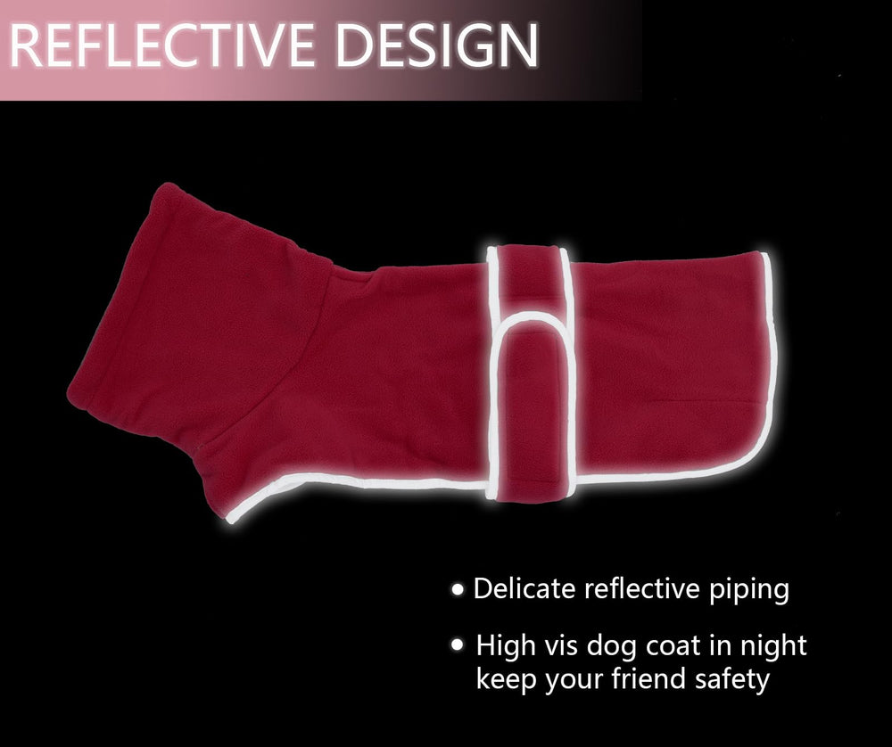Geyecete dachshund coat adjustable front bands for secure fit