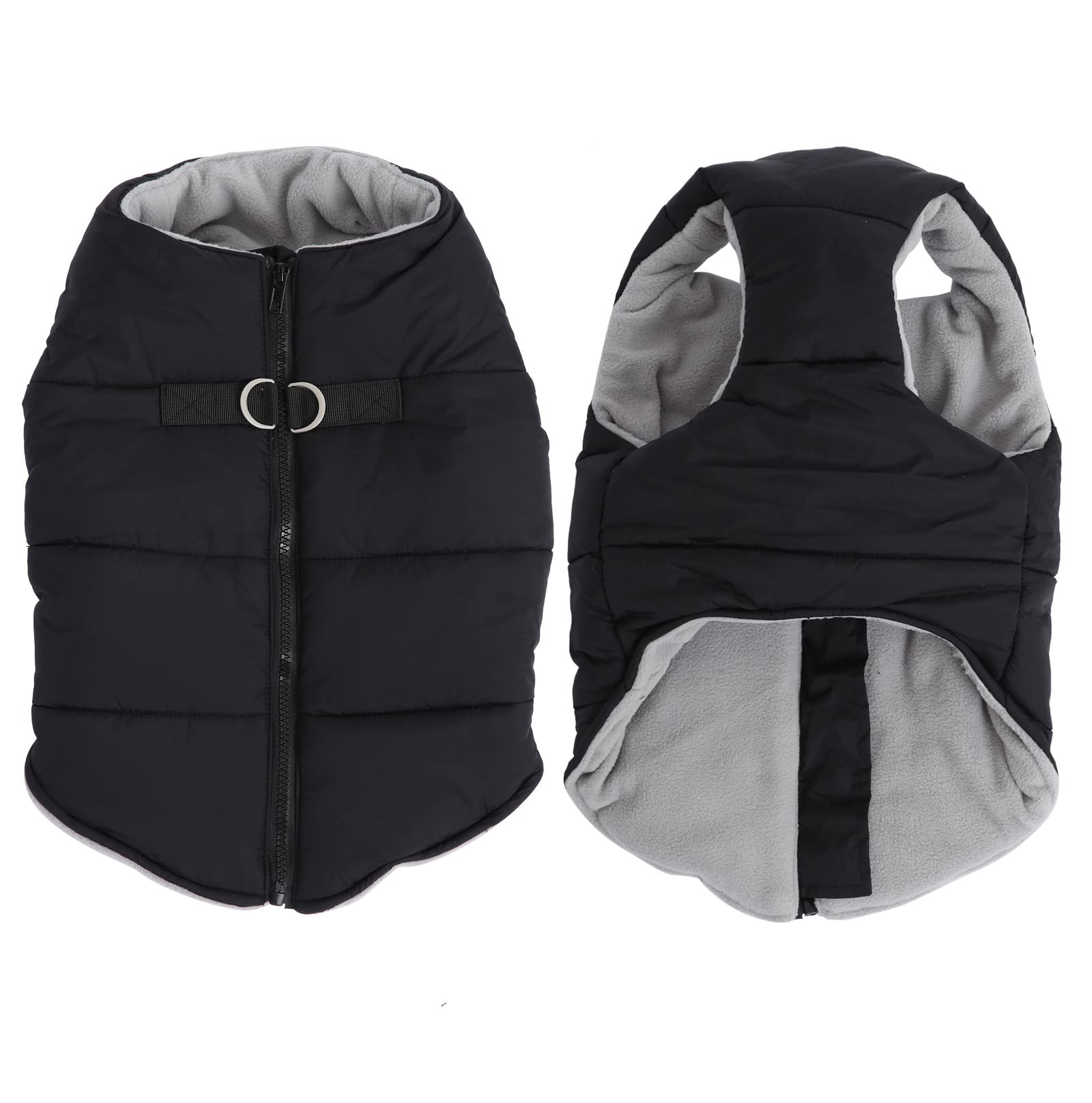 Geyecete padded back view shows full coverage and warmth