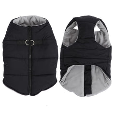 Geyecete padded back view shows full coverage and warmth