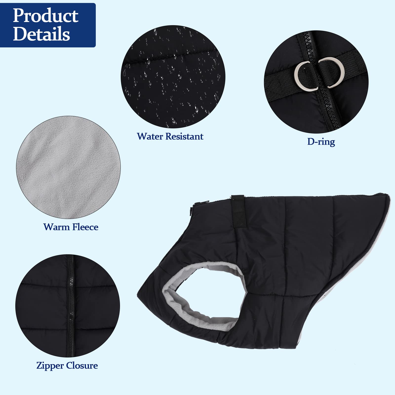 Geyecete shoulder-detail highlights wider shoulders for active breeds