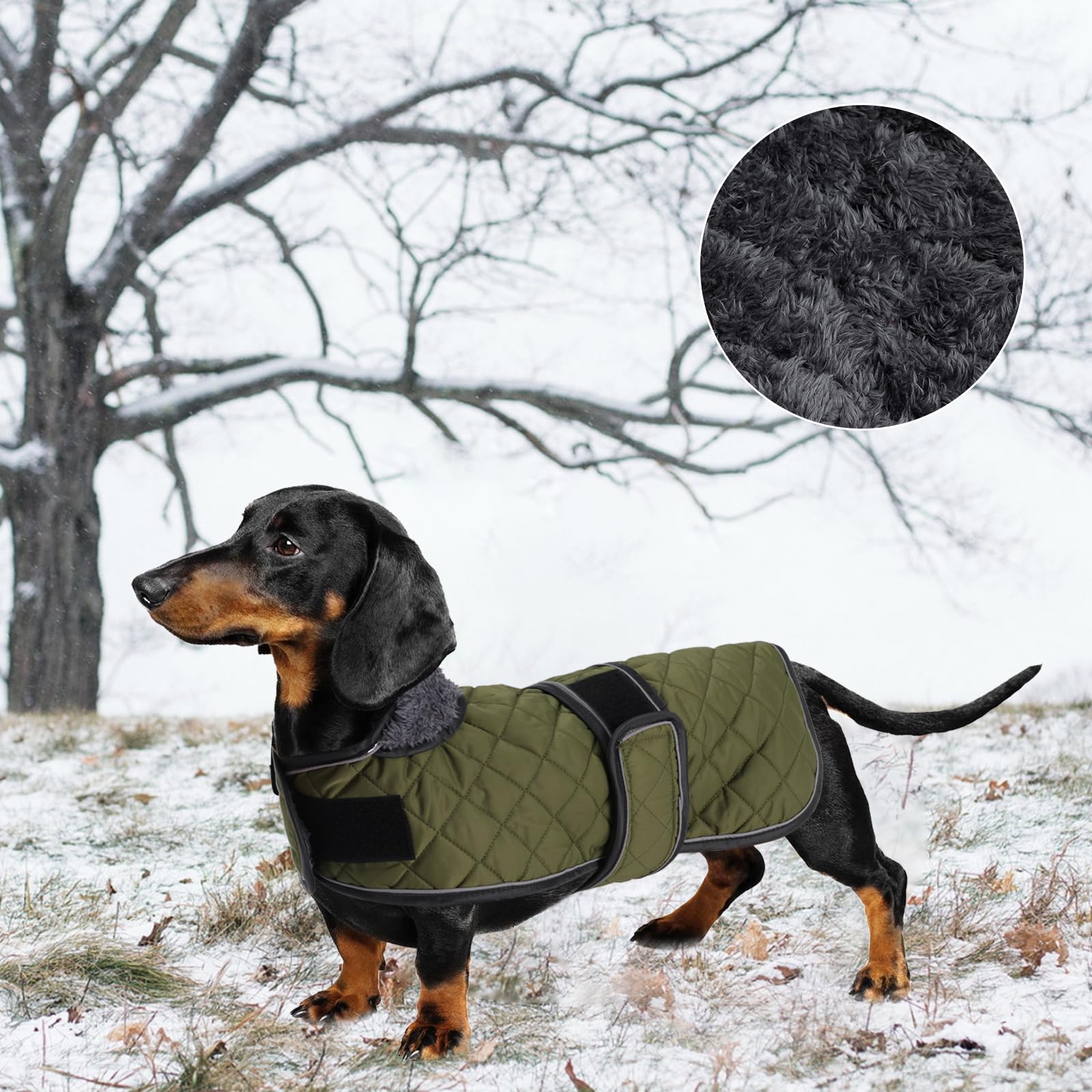 Geyecete fold-down high neck wither flap image provides extra warmth.