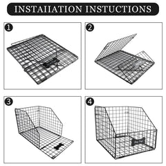 Geyecete foldable dog toy storage collapsed for compact storage
