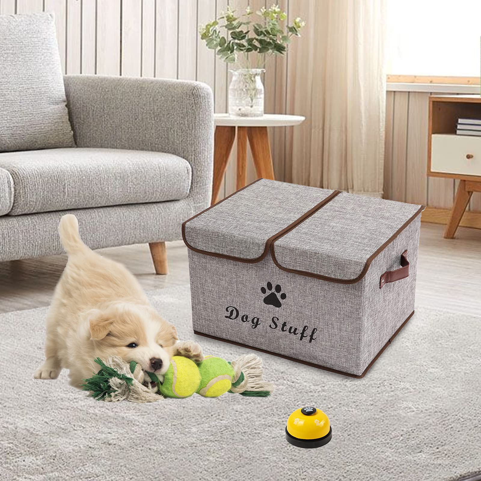 Geyecete box on wooden shelf shows sturdy construction and easy access.