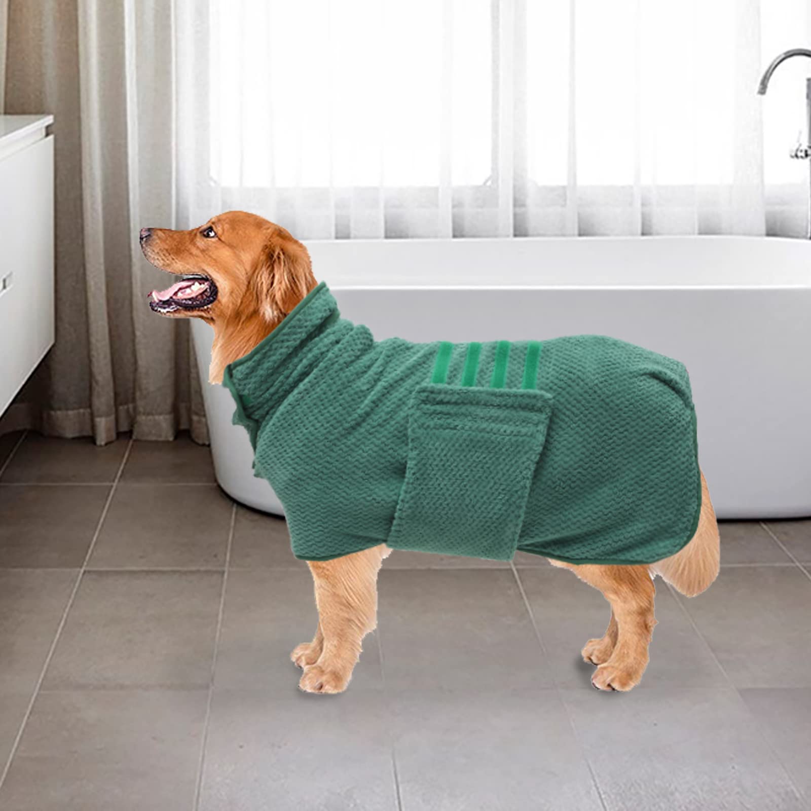 Geyecete Pineapple Grid XXL fit for large breeds like Labrador.