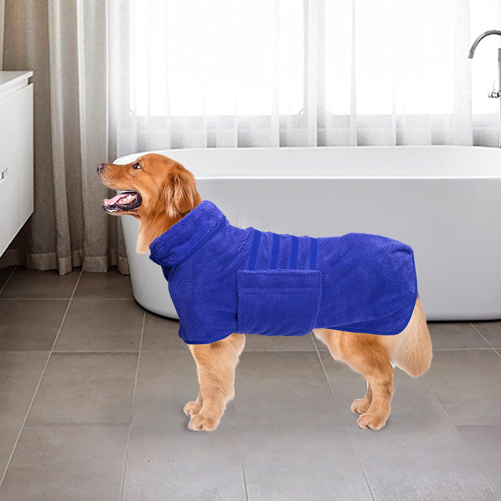 Geyecete Pineapple Grid sizing blue XXL picture highlights range for all breeds