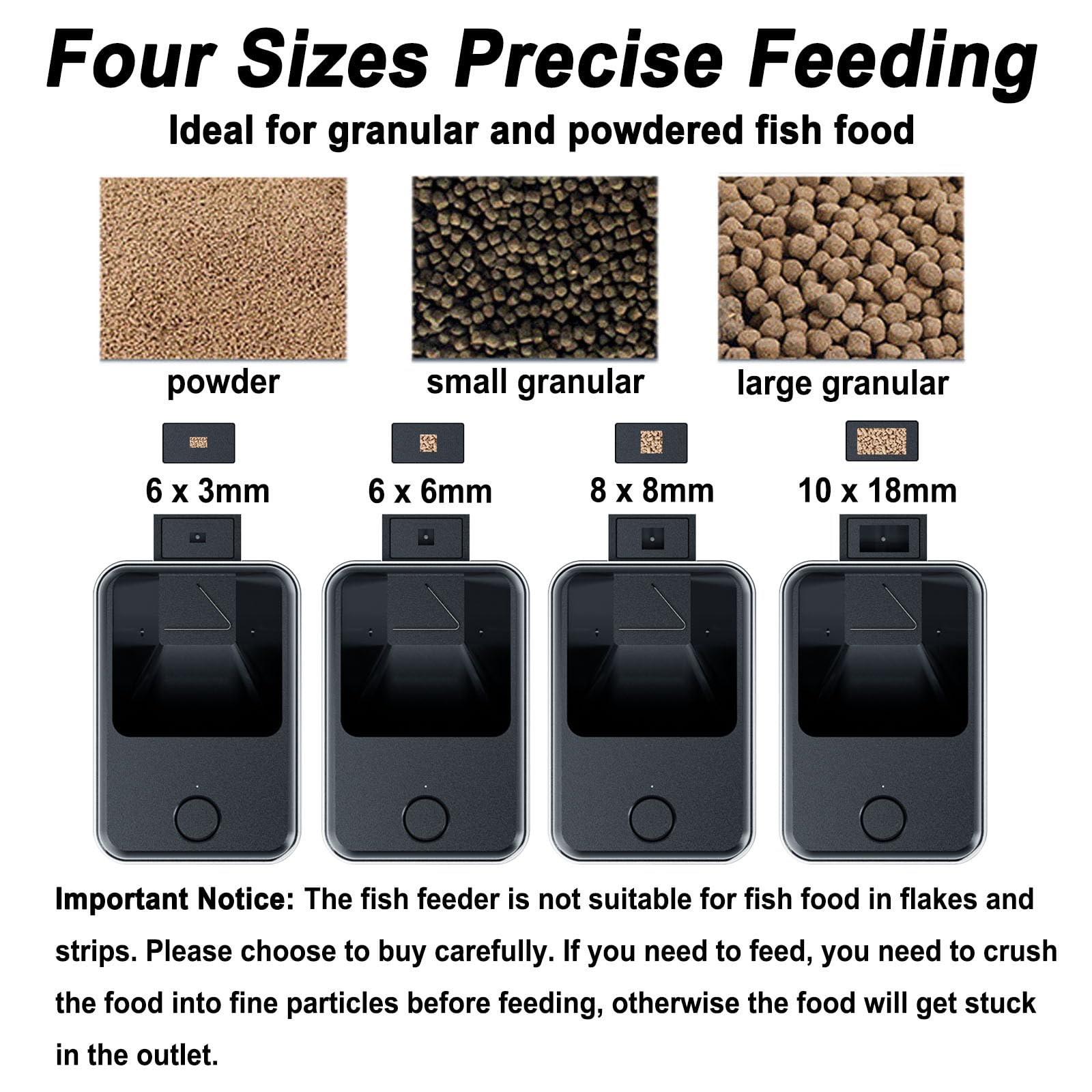 GEZIEKID closed-aquarium-fulcrums stabilize feeder at tank opening