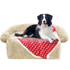 GGIB Calming Dog Bed closeup plush texture for cozy naps