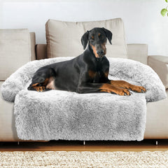 GGIB Calming Dog Bed curved design promotes restful sleep