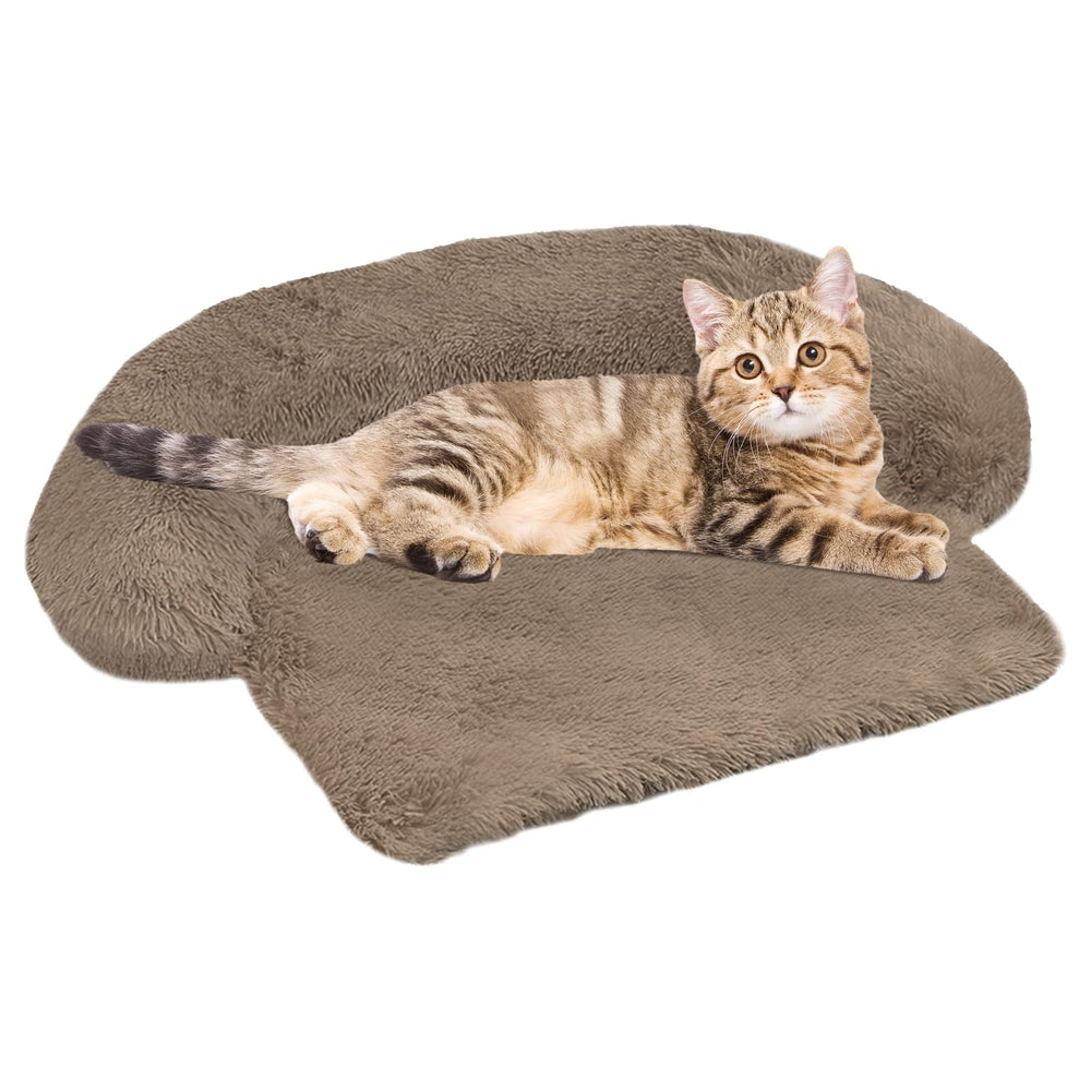 GGIB Calming Dog Bed with curved design for neck support