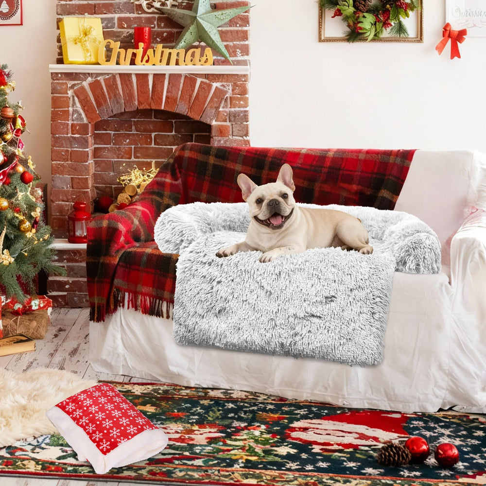GGIB dog bed in car seat demonstrates portable comfort for travel.