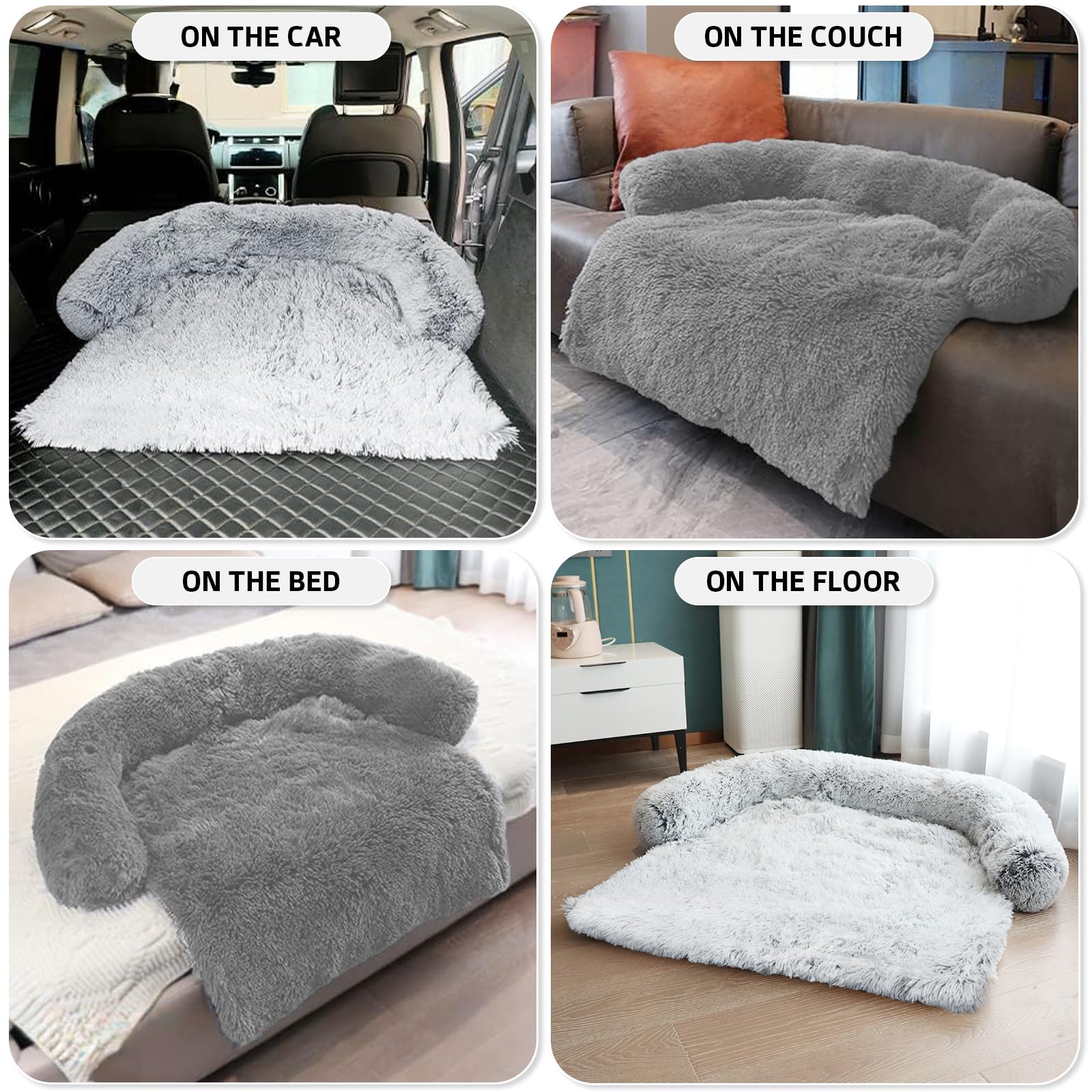 GGIB Calming Dog Bed offered in XS-XL for all dog sizes