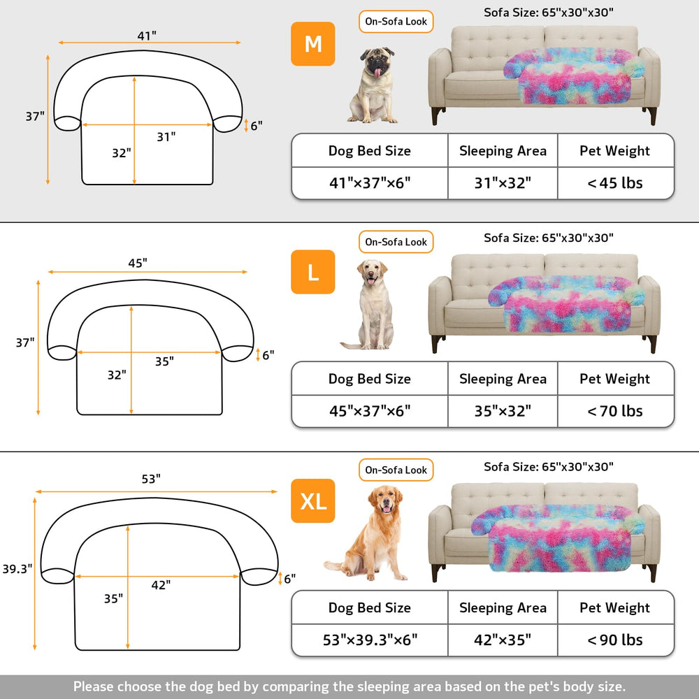 GGIB Calming Dog Bed non-slip bottom keeps bed in place