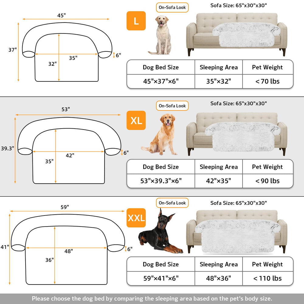 GGIB Calming Dog Bed non-slip bottom helps keep bed in place.