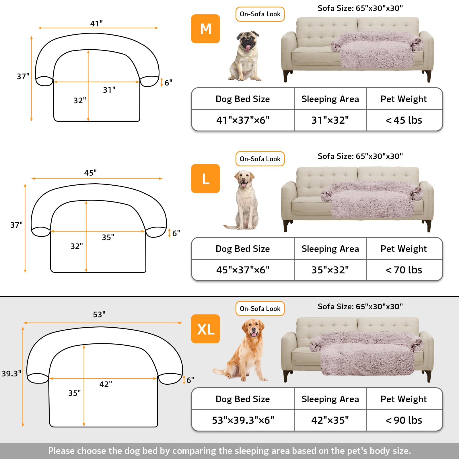 GGIB Calming Dog Bed nonslip-bottom demonstrates secure placement.