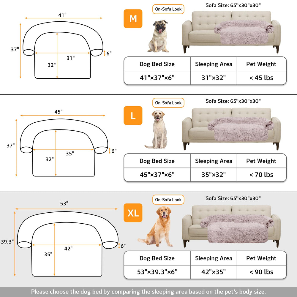 GGIB Calming Dog Bed nonslip-bottom demonstrates secure placement.