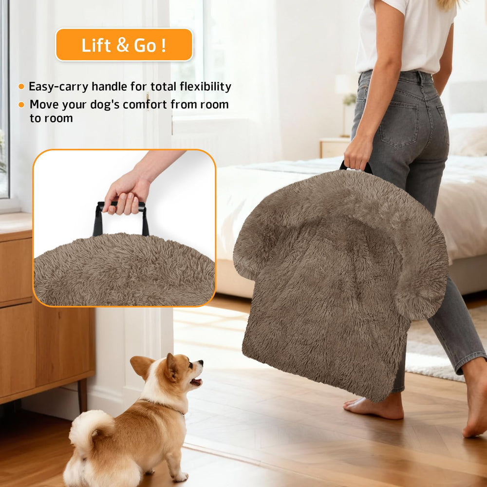 GGIB Calming Dog Bed removable washable cover for easy cleaning