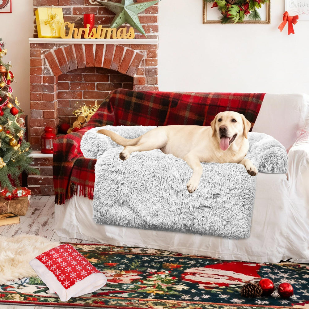 GGIB calming dog bed removable cover simplifies washing and drying.