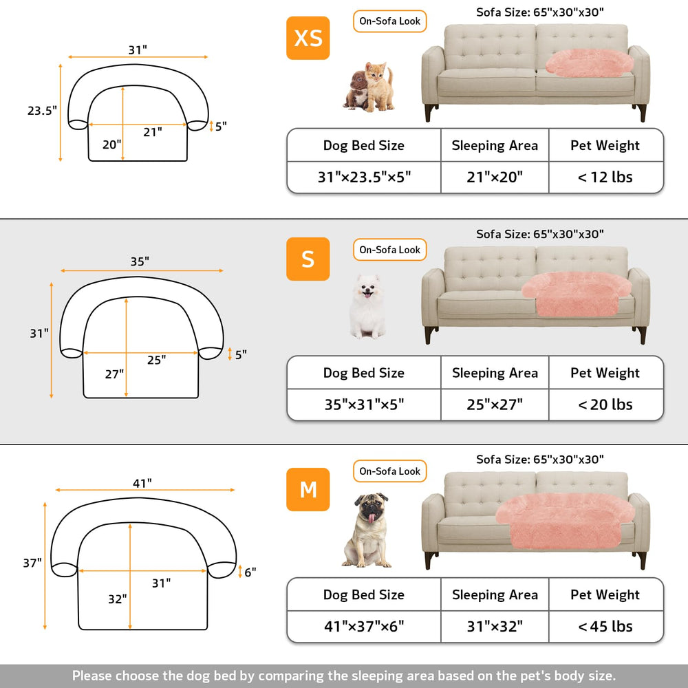 GGIB calming dog bed small 35x31 fits cats and small dogs.