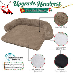 GGIB bed uses soft plush fabric to deliver cozy warmth on cold floors.
