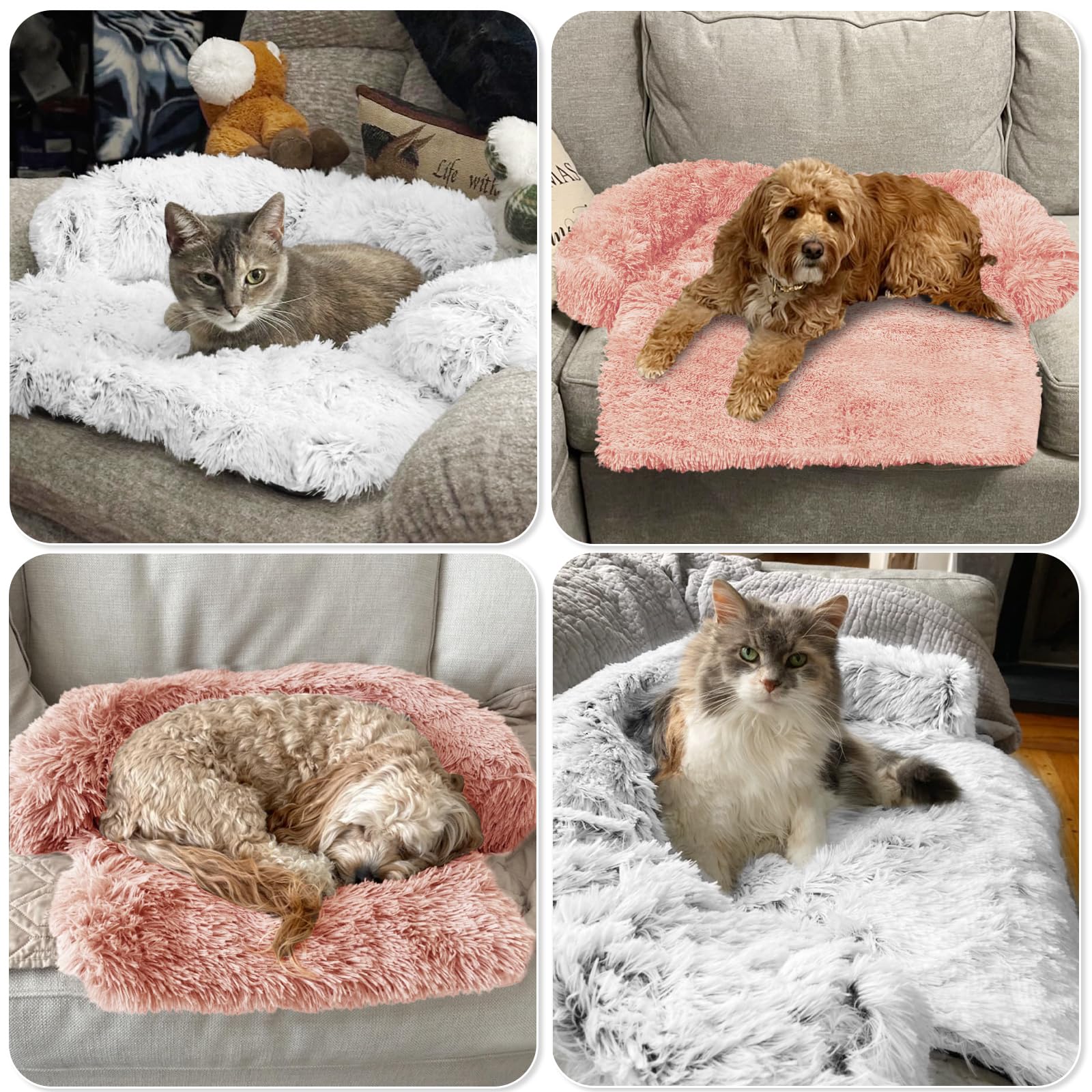 GGIB Calming Dog Bed travel-ready roll for easy transport