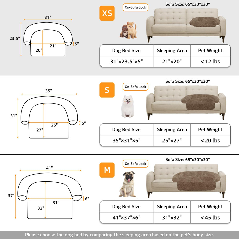 GGIB Calming Dog Bed ideal for car, sofa, travel comfort