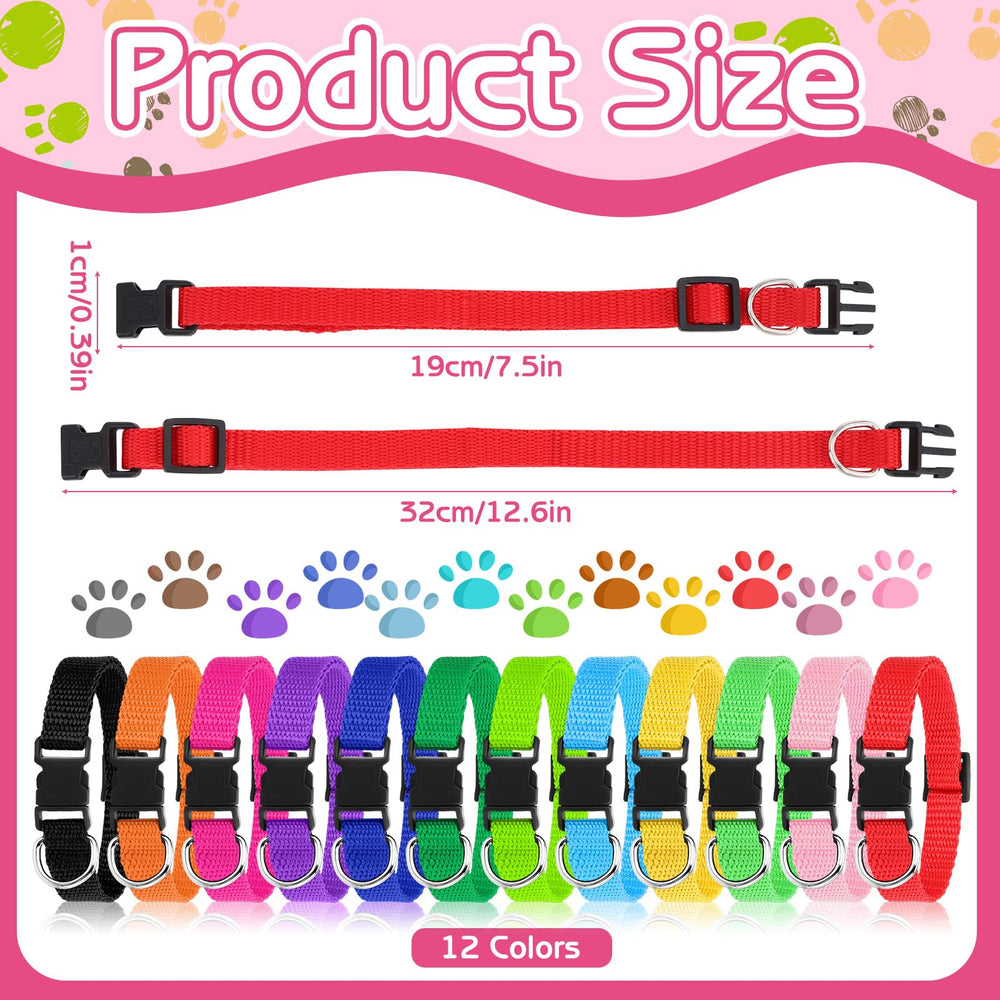 GGSTDDUP collar de identificación para cachorro, nylon suave y cómodo