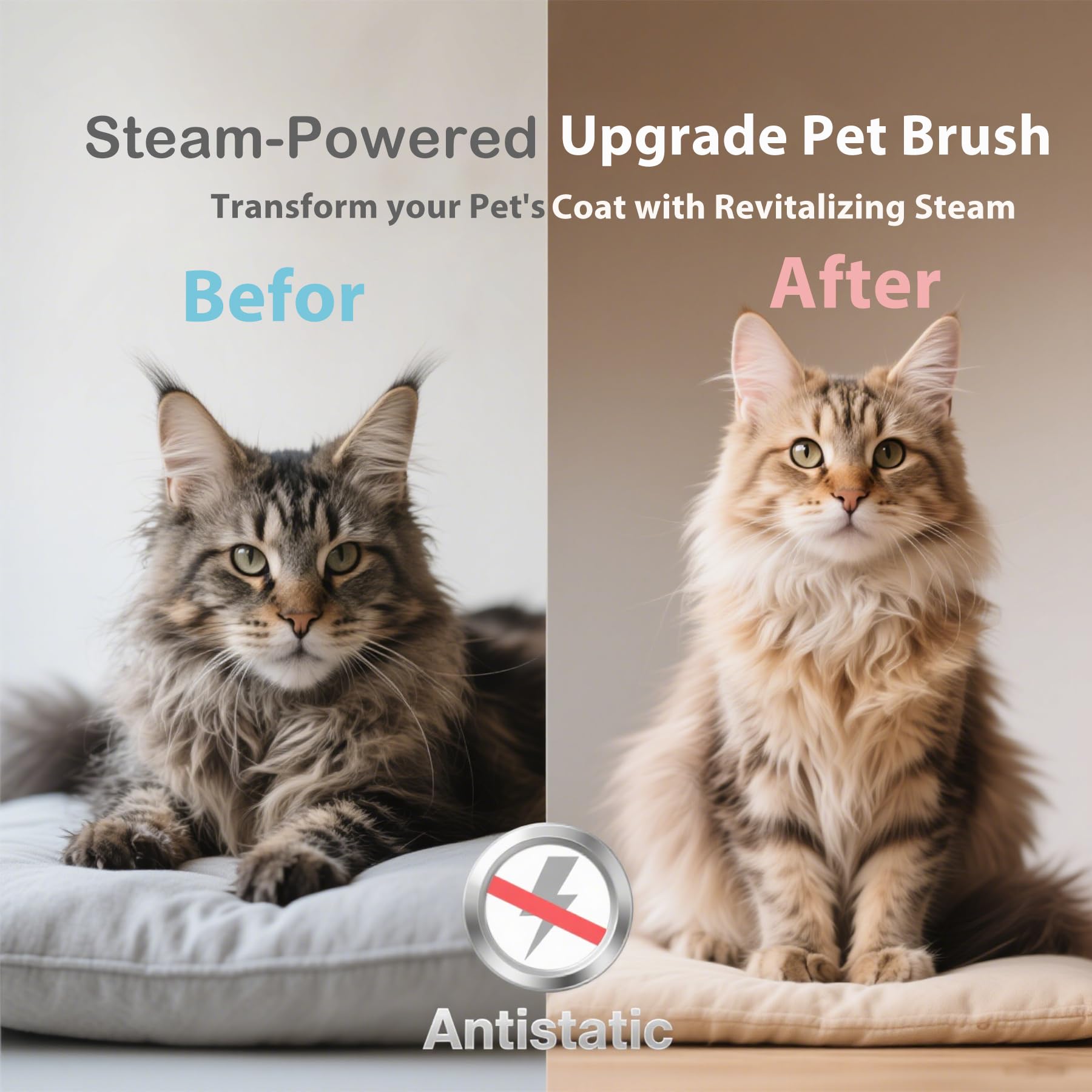 Ghyut lightweight ergonomic design for easy and comfortable grooming.