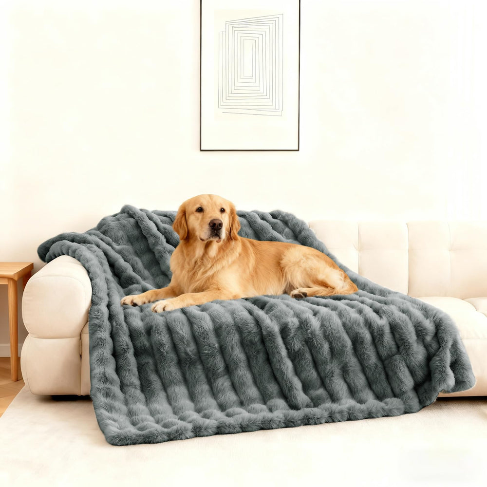 Giaousin large dog blanket 60x80 inches for comfy lounging
