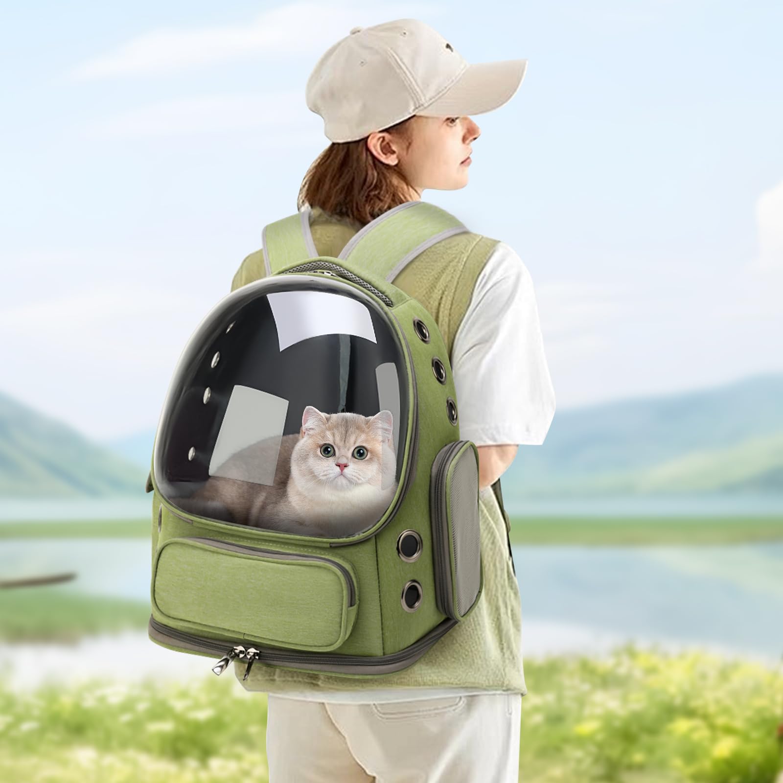 GixDix cat backpack airline approved travel option for adventures