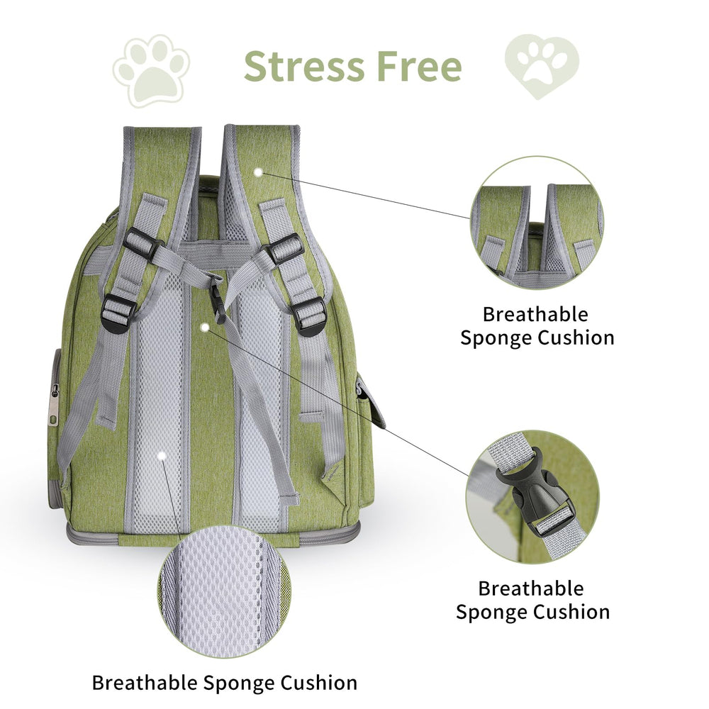 GixDix cat backpack is easy to clean after outdoor use