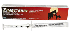 Gifted Horse Zimectrin Paste syringe for routine parasite control in horses.