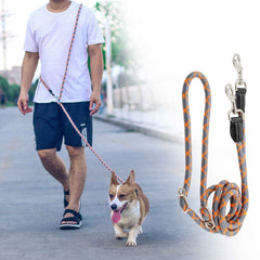 Gihunk hands free leash worn at the waist for secure, comfortable control