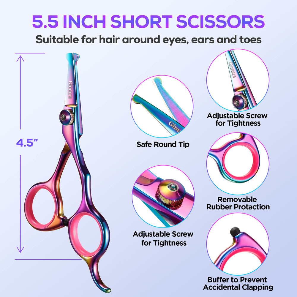 Gimars ceramic-coated durable scissors facilitate easy cleaning and reliable performance.