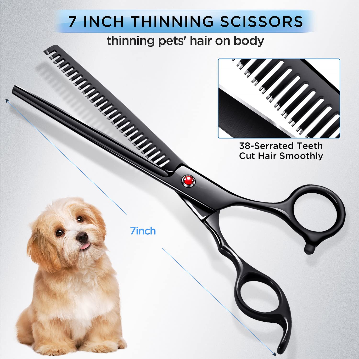 Gimars ergonomic handle design captured for fatigue-free grooming sessions