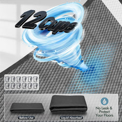 Gimars leak-proof PE membrane image—protects floors and furniture from leaks.