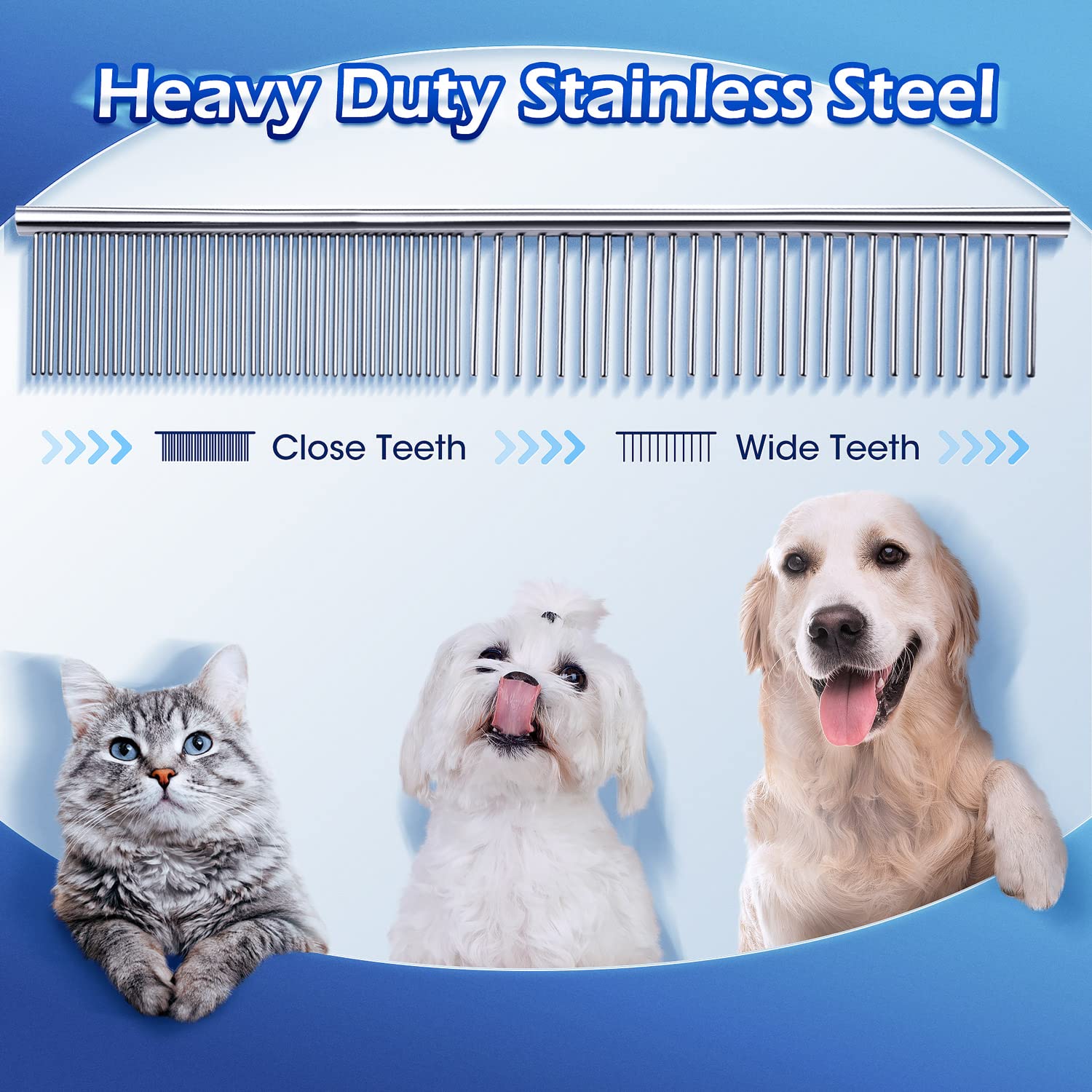 Gimars professional 5in1 safety rounded tip—safer trimming around eyes, ears, paws.