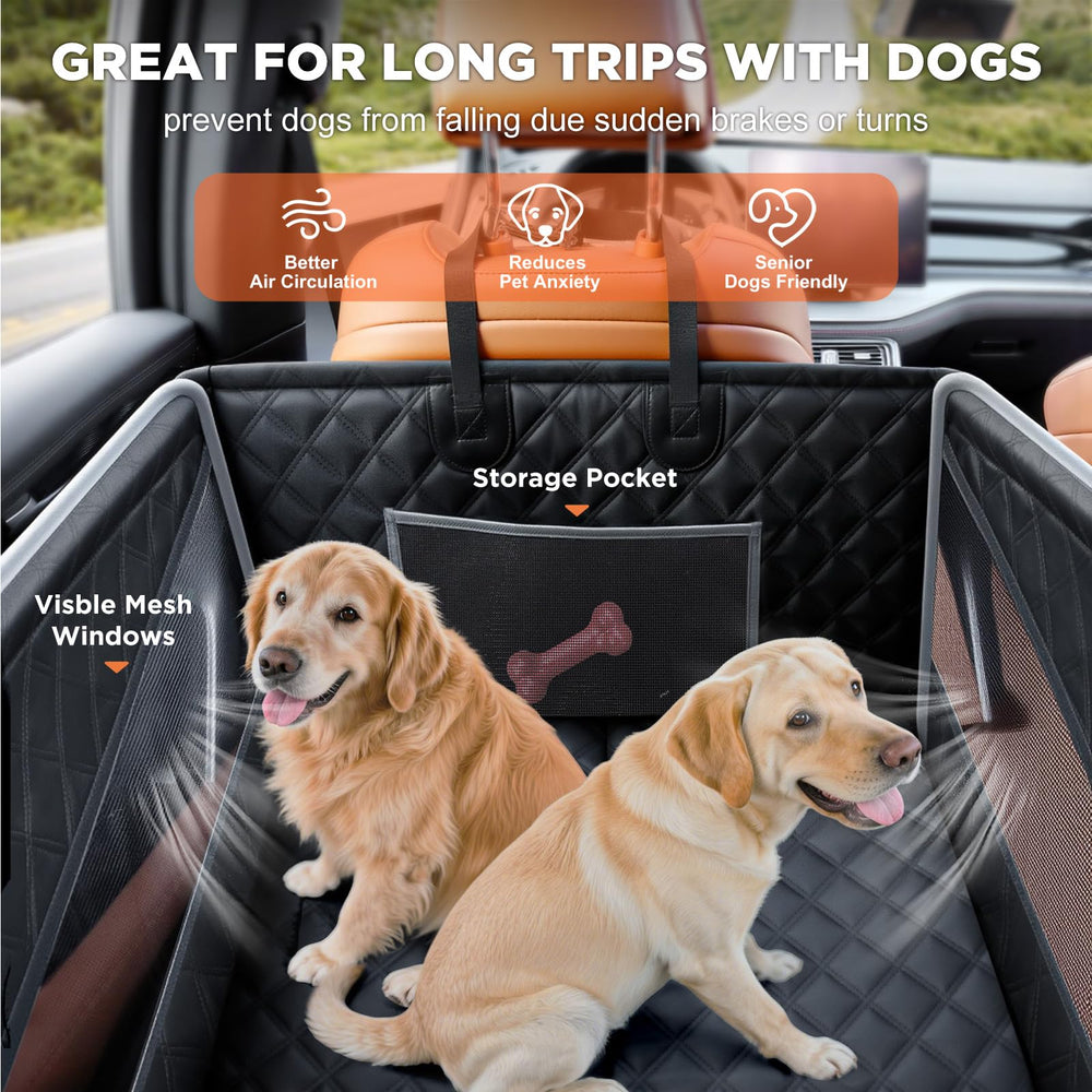 Gimars Upgrade dog car seat waterproof Oxford cloth protects from spills